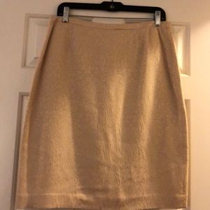 Brocade Beige Skirt
